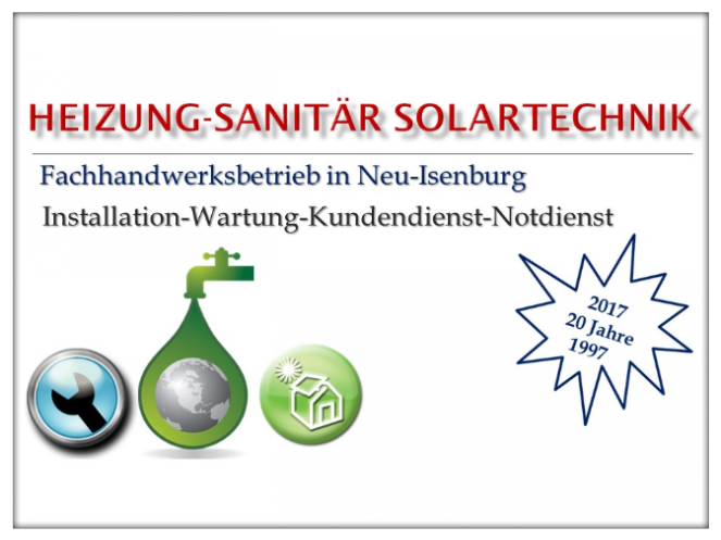 Installateur Neu-Isenburg